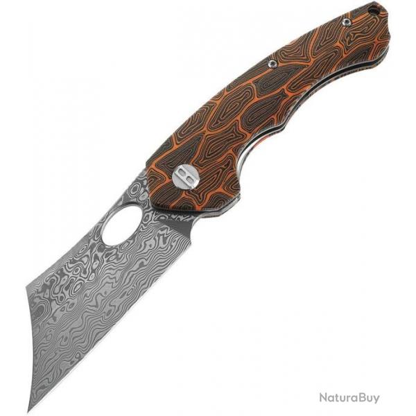 Couteau pliant Bestech Knives Skirmish Linerlock Damascus - Autre