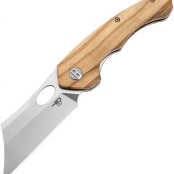 Couteau pliant Bestech Knives Skirmish Linerlock Olivewood - Autre