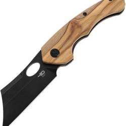 Couteau pliant Bestech Knives Skirmish Linerlock Olivewood - Autre