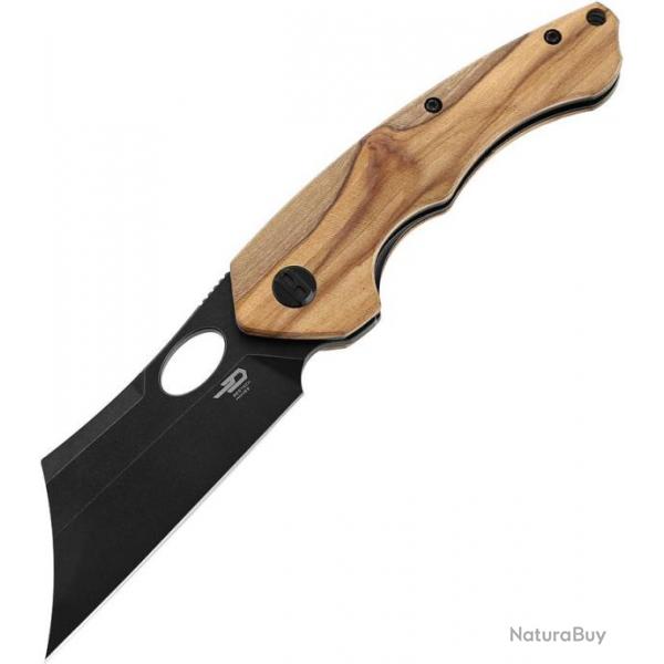 Couteau pliant Bestech Knives Skirmish Linerlock Olivewood - Autre