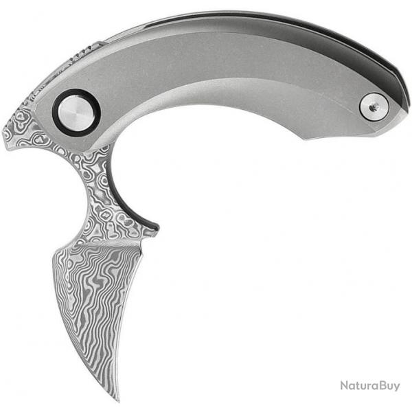 Couteau pliant Bestech Knives Strelit Framelock Damascus - Autre