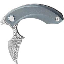 Couteau pliant Bestech Knives Strelit Framelock Damascus/Bl - Autre