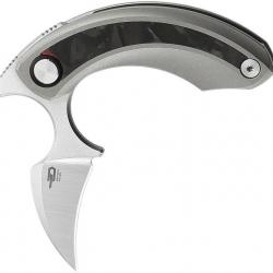 Couteau pliant Bestech Knives Strelit Framelock Gray/CF - Autre