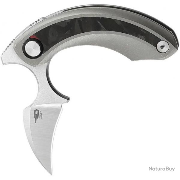 Couteau pliant Bestech Knives Strelit Framelock Gray/CF - Autre