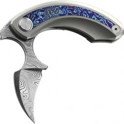 Couteau pliant Bestech Knives Strelit Framelock Timascus - Autre