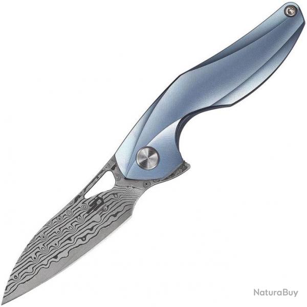 Couteau pliant Bestech Knives The Reticulan Framelock Blue - Autre