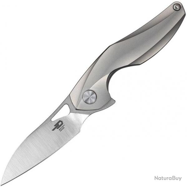 Couteau pliant Bestech Knives The Reticulan Framelock Gray - Autre