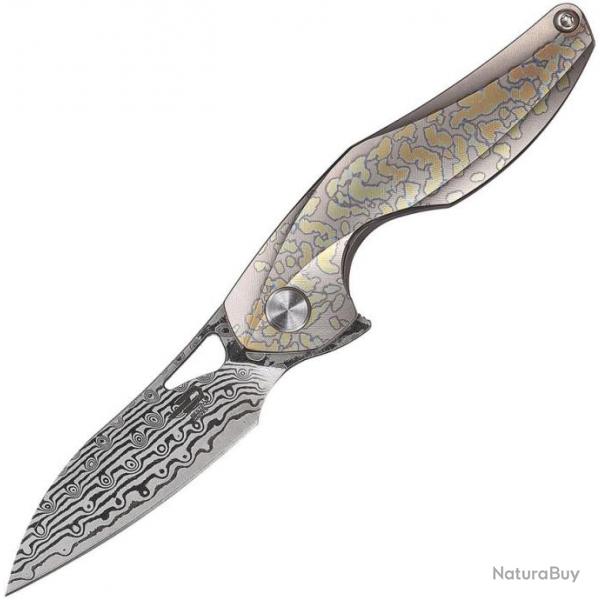 Couteau pliant Bestech Knives The Reticulan Framelock Gray - Autre