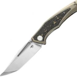 Couteau pliant Bestech Knives Togatta Framelock Bronze - Autre