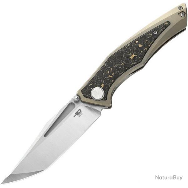 Couteau pliant Bestech Knives Togatta Framelock Bronze - Autre