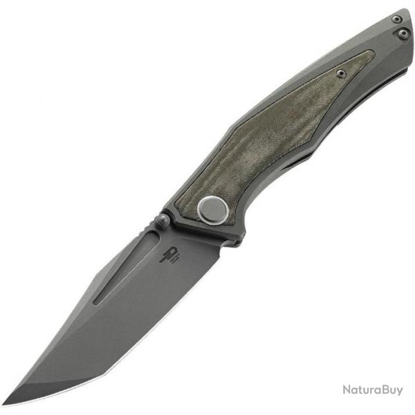 Couteau pliant Bestech Knives Togatta Framelock Green - Autre