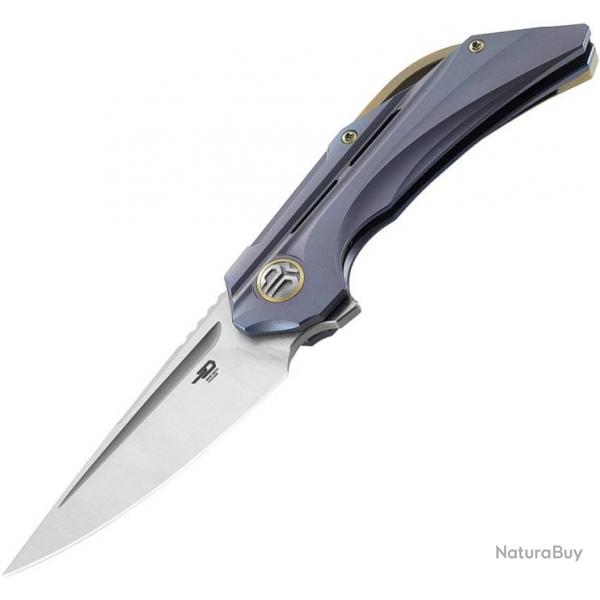 Couteau pliant Bestech Knives Vigil Framelock Blue - Autre