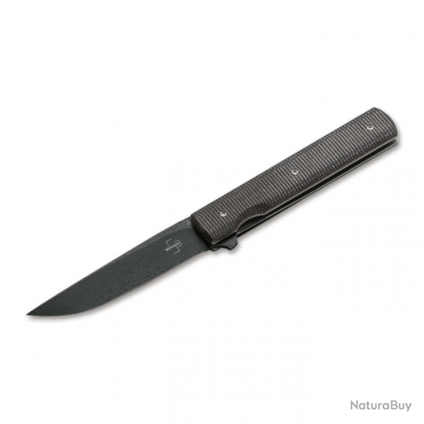 Couteau pliant Boker Plus Urban Trapper Linear Micarta - Noir