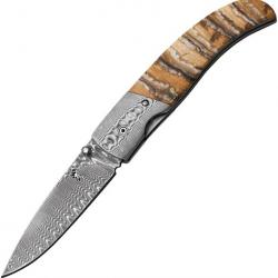 Couteau pliant Browning Damascus Linerlock Mammoth - Autre