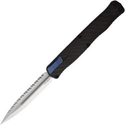 Couteau pliant Heretic Knives Auto Cleric II OTF CF/Blue - Autre