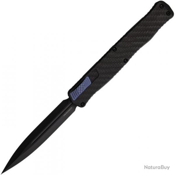 Couteau pliant Heretic Knives Auto Cleric II OTF CF/Blue - Autre