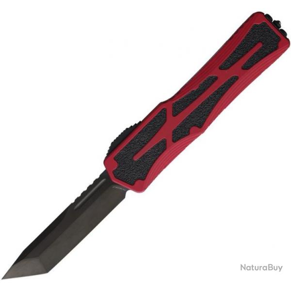 Couteau pliant Heretic Knives Auto Colossus OTF Tanto Red - Autre