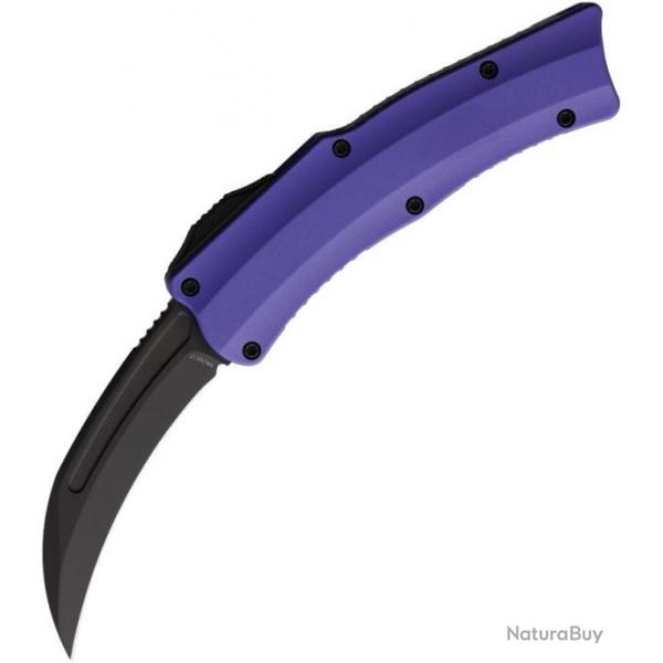 Couteau pliant Heretic Knives Auto Roc OTF Purple DLC - Autre