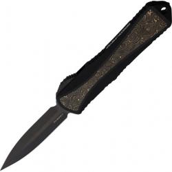 Couteau pliant Heretic Knives Manticore OTF Gold - Autre