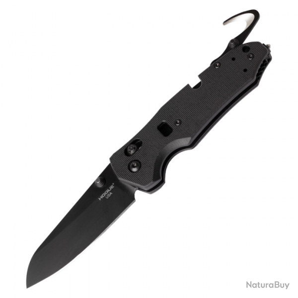 Couteau pliant Hogue Trauma First Response Tool - Noir