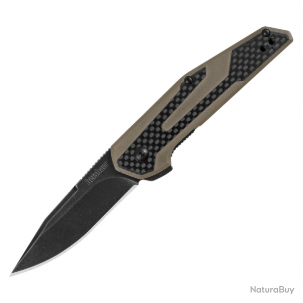 Couteau pliant Kershaw Fraxion Linerlock Tan - Coyote