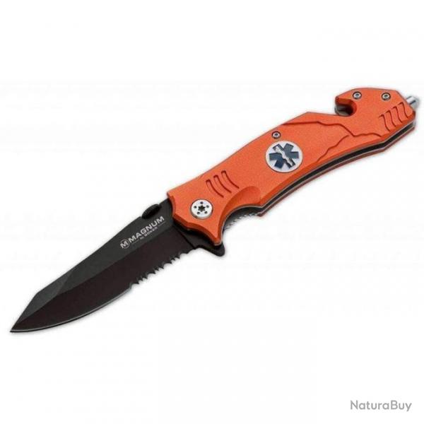 Couteau pliant Magnum by Bker EMS Rescue - Orange