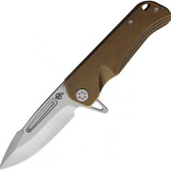 Couteau pliant Medford Proxima Framelock Bronze - Autre