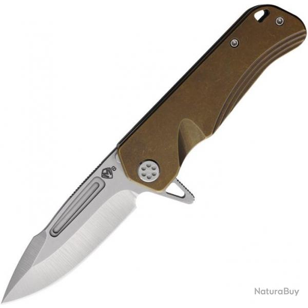 Couteau pliant Medford Proxima Framelock Bronze - Autre