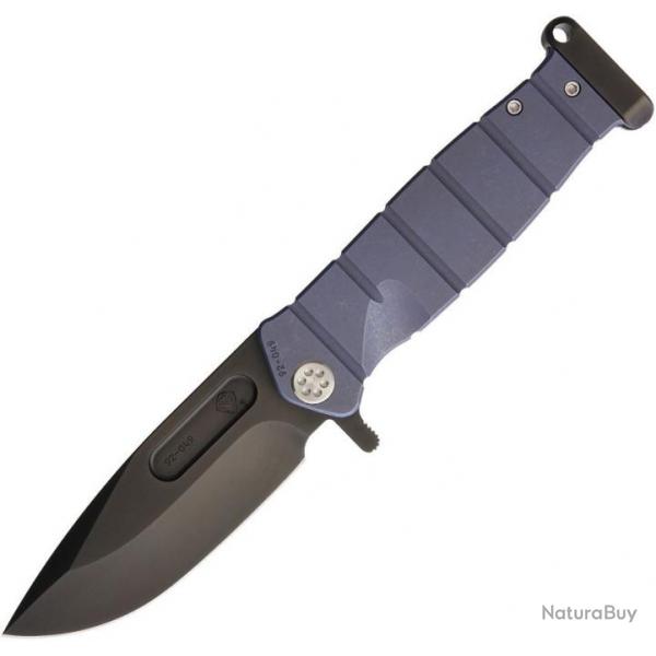 Couteau pliant Medford USMC FF Framelock Blue - Autre