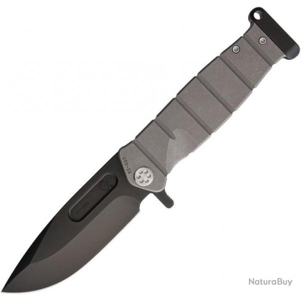 Couteau pliant Medford USMC FF Framelock Gray - Autre