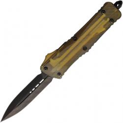 Couteau pliant Microtech Auto Combat Troodon D/E Damasc - Autre