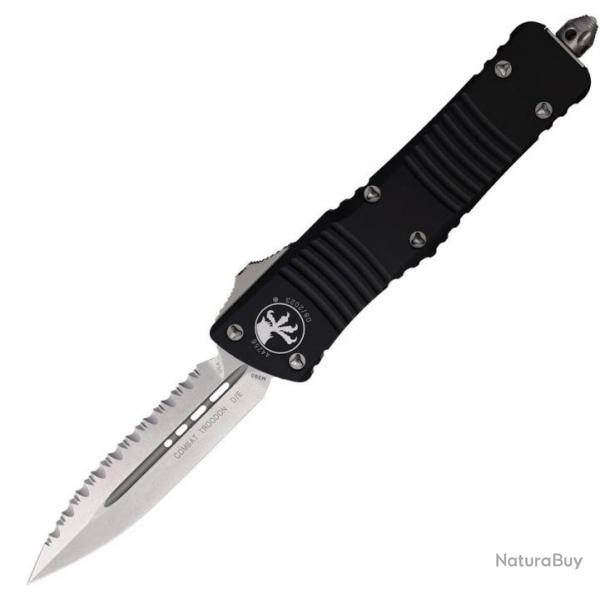 Couteau pliant Microtech Auto Combat Troodon D/E OTF BK - Autre