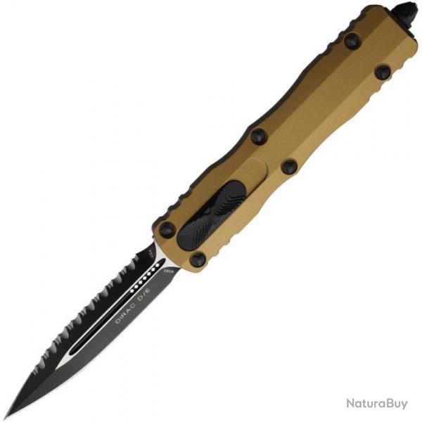 Couteau pliant Microtech Auto Dirac D/E OTF FS Tan - Autre