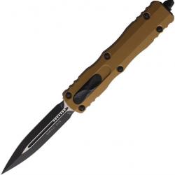 Couteau pliant Microtech Auto Dirac D/E OTF Tan - Autre