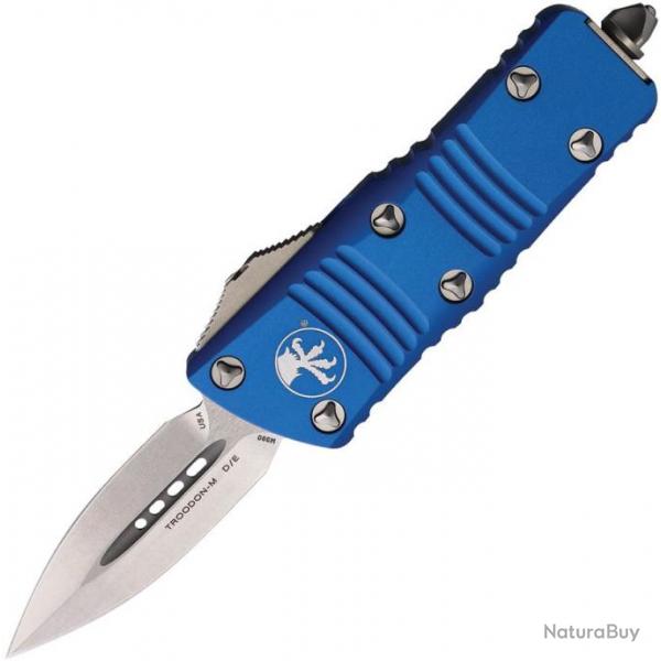 Couteau pliant Microtech Auto Mini Troodon D/E OTF BL - Autre