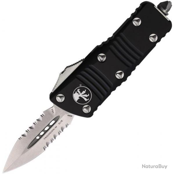 Couteau pliant Microtech Auto Mini Troodon D/E OTF Blk - Autre