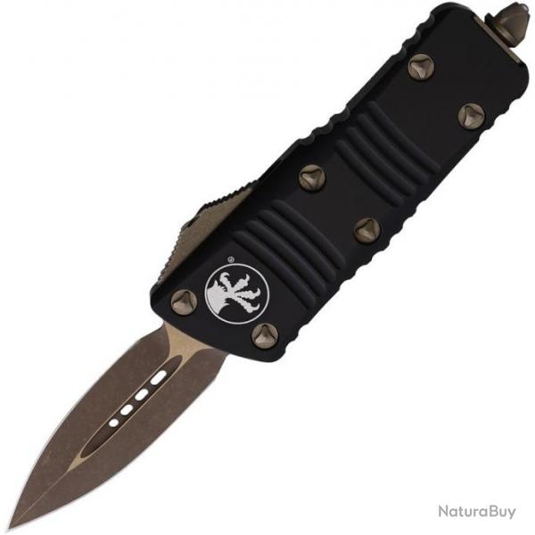 Couteau pliant Microtech Auto Mini Troodon D/E OTF BLK - Autre