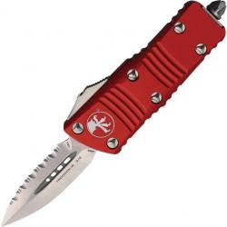 Couteau pliant Microtech Auto Mini Troodon D/E OTF Red - Autre