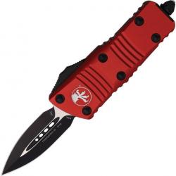 Couteau pliant Microtech Auto Mini Troodon D/E OTF Red - Autre