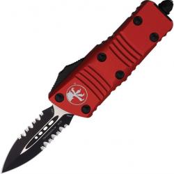 Couteau pliant Microtech Auto Mini Troodon D/E OTF Red - Autre