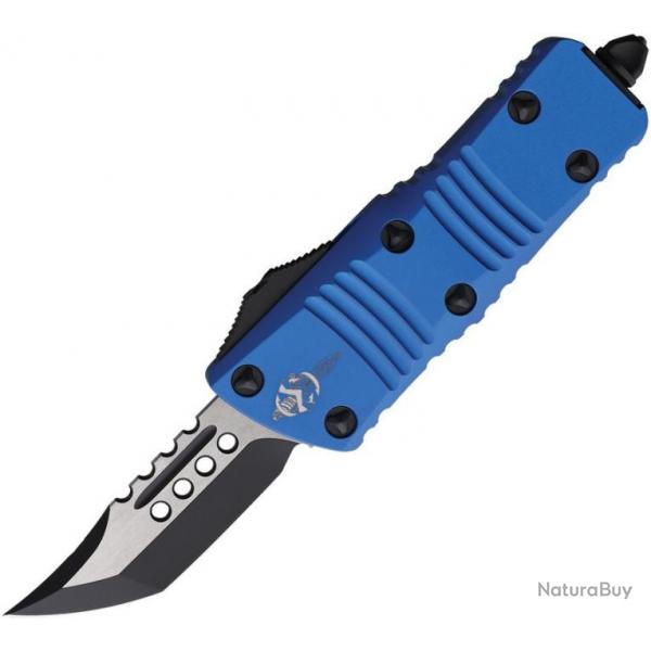 Couteau pliant Microtech Auto Mini Troodon OTF HH Blue - Autre