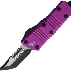 Couteau pliant Microtech Auto Mini Troodon OTF HH Viole - Autre