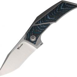 Couteau pliant Reate Knives T3500 Framelock CF - Autre