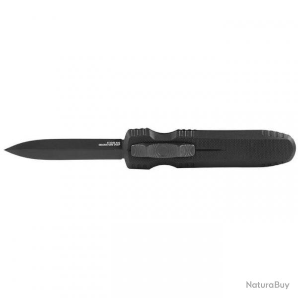 Couteau pliant SOG Auto Pentagon OTF FDE - Noir