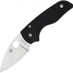 Couteau pliant Spyderco Lil' Native Plain Black G10 - Autre