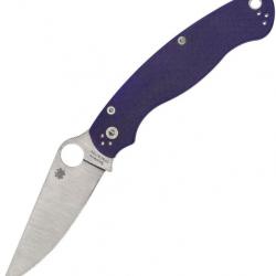 Couteau pliant Spyderco Military 2 Linerlock Dark Blue - Autre