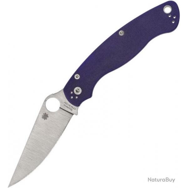 Couteau pliant Spyderco Military 2 Linerlock Dark Blue - Autre