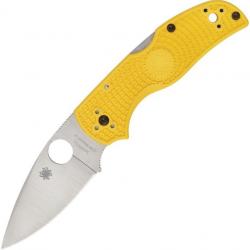 Couteau pliant Spyderco Native 5 Salt Lockback Yellow - Autre