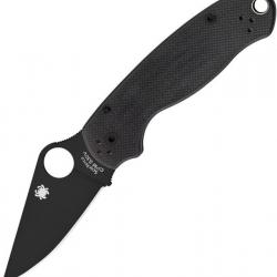 Couteau pliant Spyderco Para 3 Black Blade - Autre