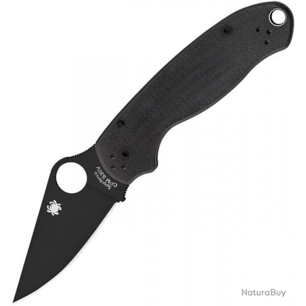 Couteau pliant Spyderco Para 3 Black Blade - Autre